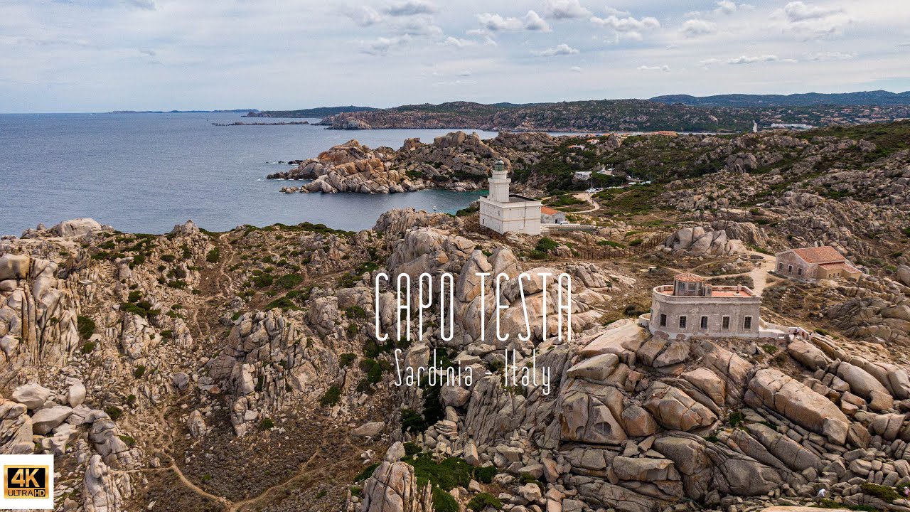🇮🇹 4K drone video of Capo Testa, Sardinia, Italy.