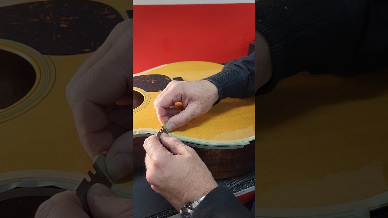 Martin Binding Repair Series Part 3🤩‼️ #Martin #jdkustom #jdk #guitar #repair #martinguitar