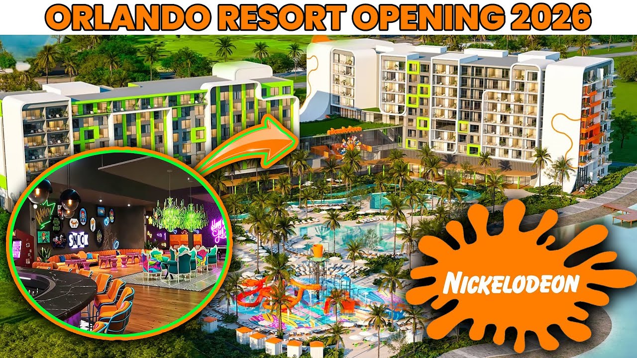 Новые новости и информация о курорте Nickelodeon в Орландо!