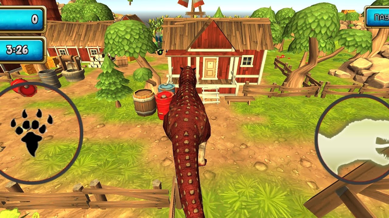 Dinosaur simulator: dino world Carnotaurus Map 2#
