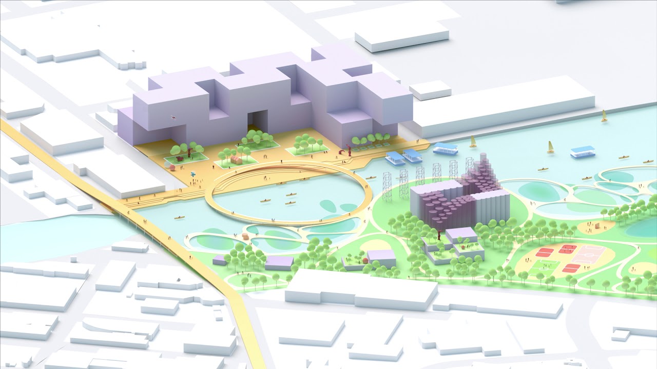Islais Hyper Creek | BIG + ONE + Sherwood | Islais Creek, San Francisco County