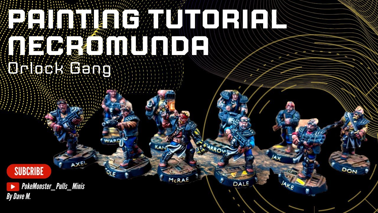 Easy & Quick Painting Tutorial: Necromunda Orlock Gang