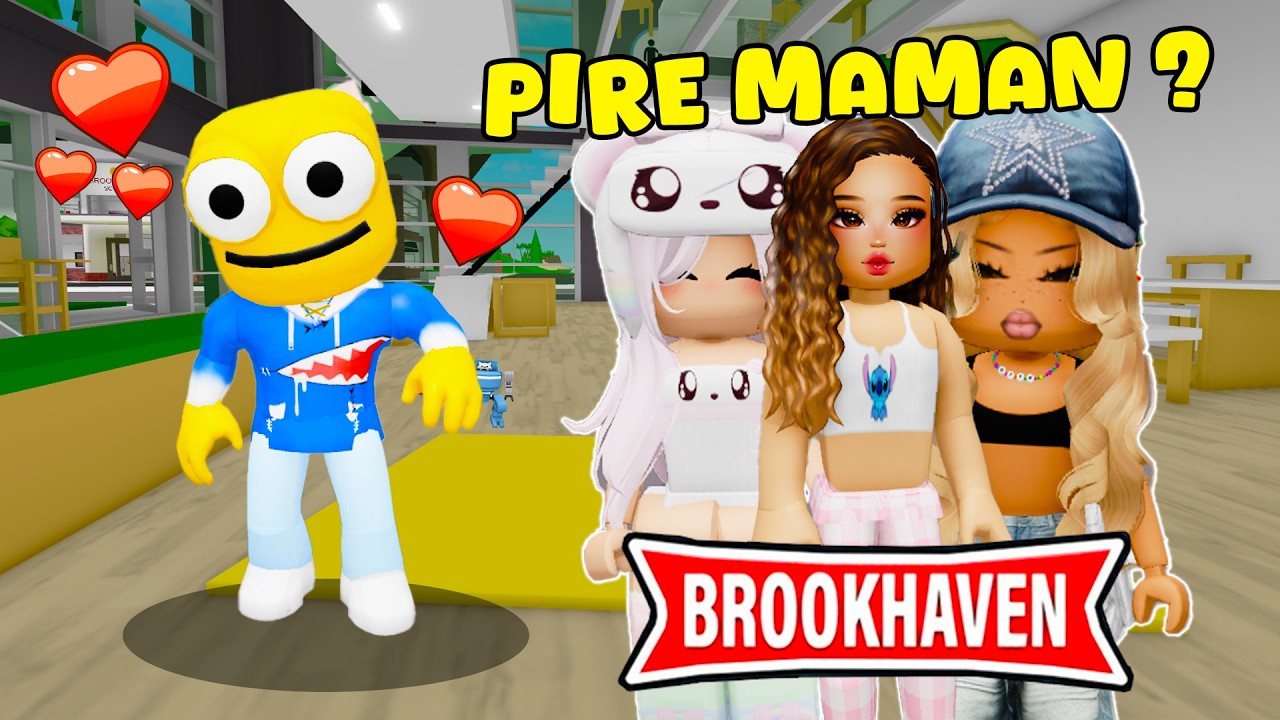 ODA SE FAIT ADOPTER PAR UNE NOUVELLE MAMAN (LA PIRE MAMAN ?) - BROOKHAVEN RP ROBLOX