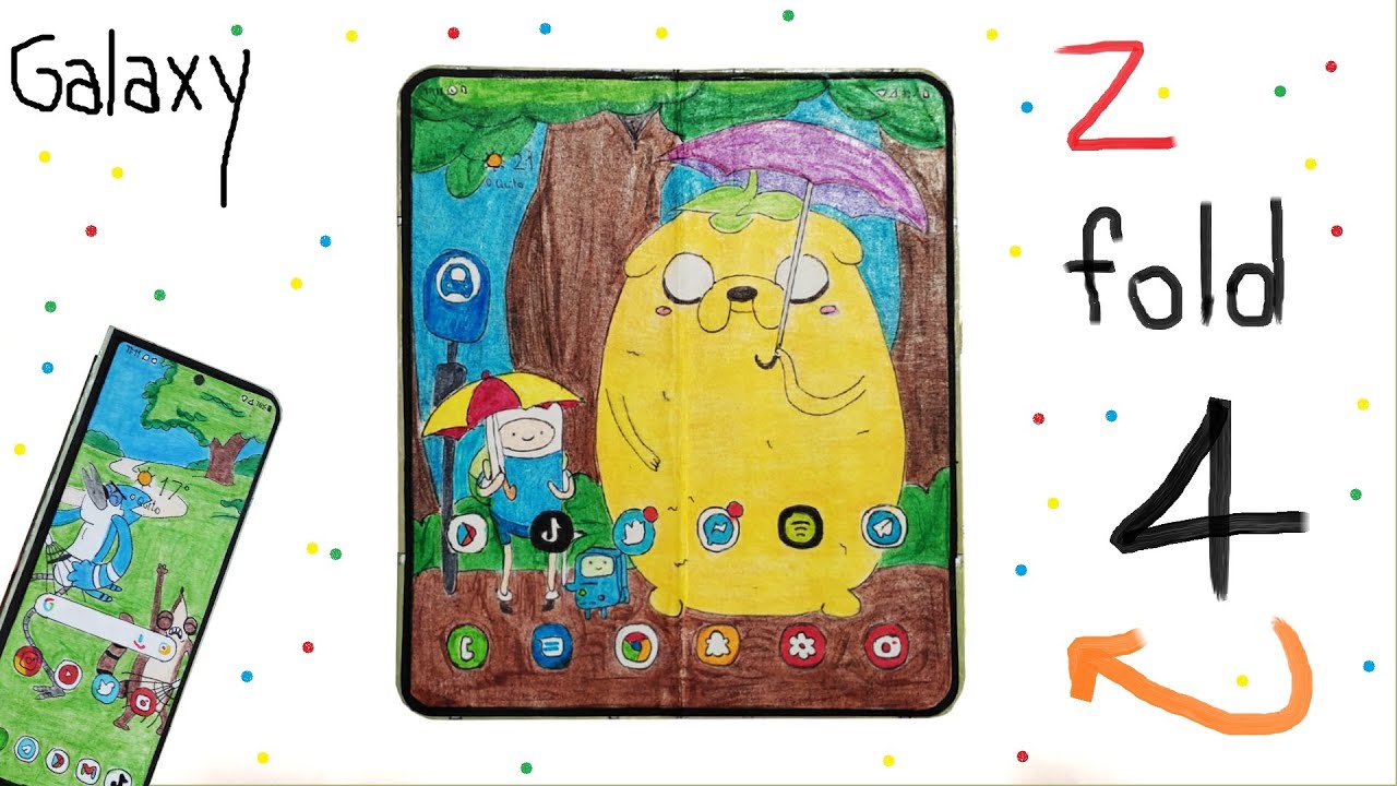 Cómo hacer un Samsung Galaxy Z FOLD4 de (CARTÓN) | TUTORIAL |