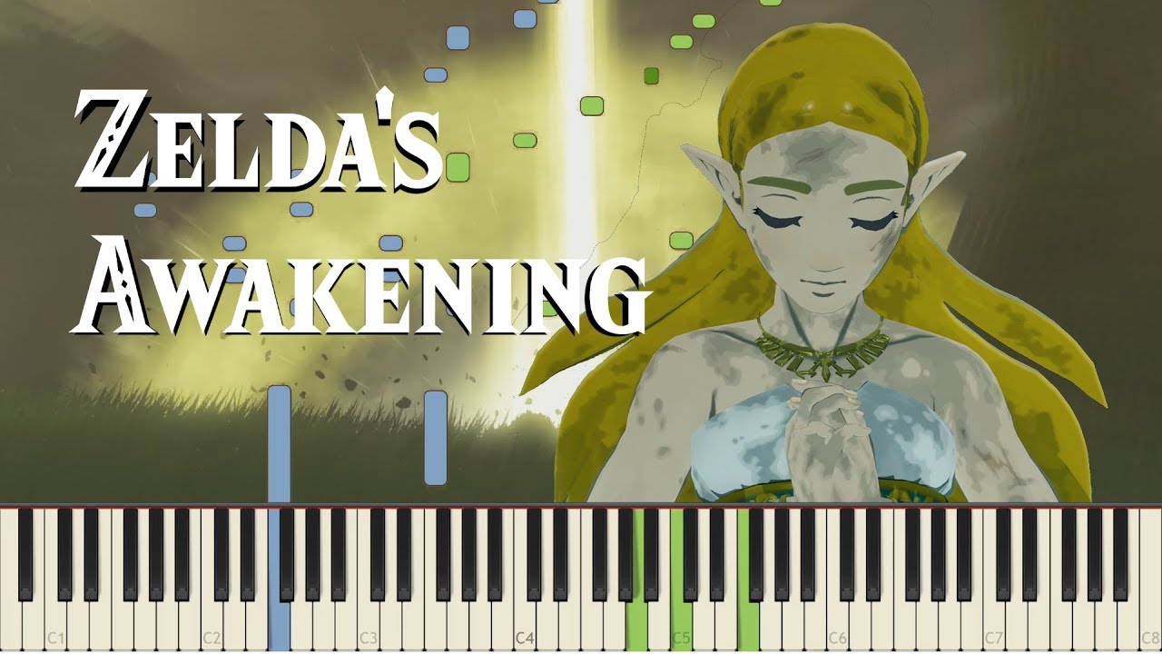 Zelda's Awakening - Breath of the Wild (Memory #17) [Piano Synthesia tutorial]