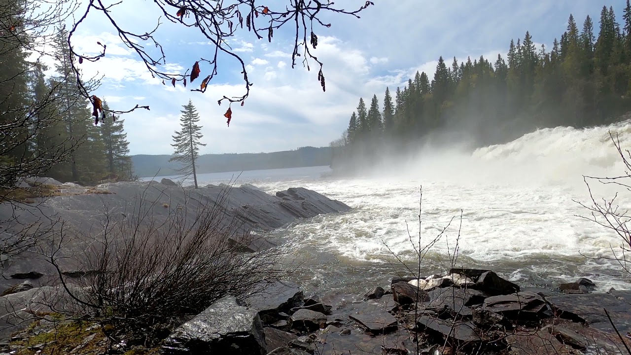 Vårflod  i Jämtland