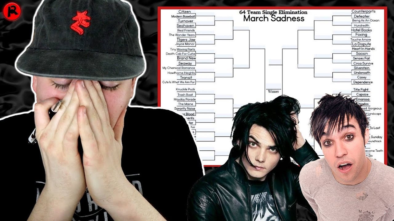 FILLING OUT MY MARCH SADNESS BRACKET (WHICH BAND WON?)