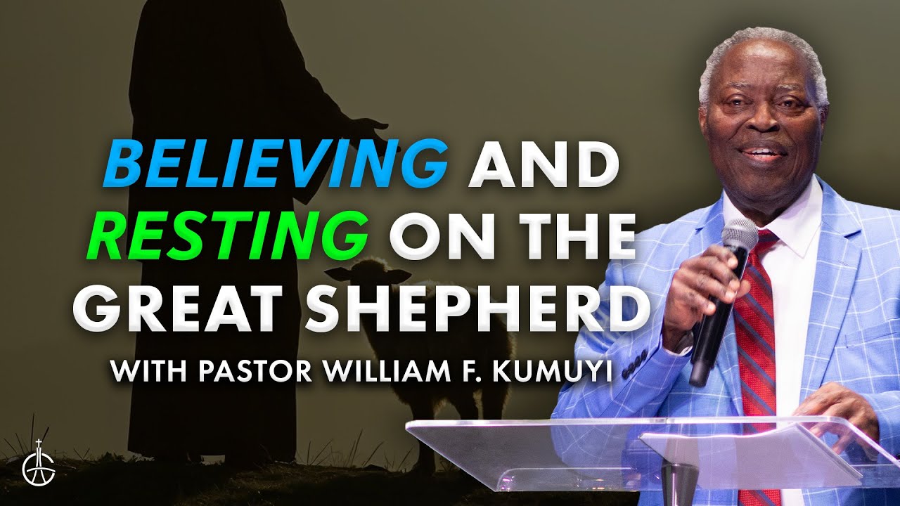 Believing and Resting on The Great Shepherd | #GraceChurchVa | Pastor Kumuyi from @DCLMHQ