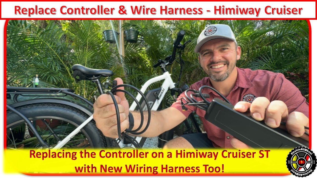 Himiway | Cruiser ST | Замена контроллера | Замена жгута проводов. Неисправный контроллер электро...