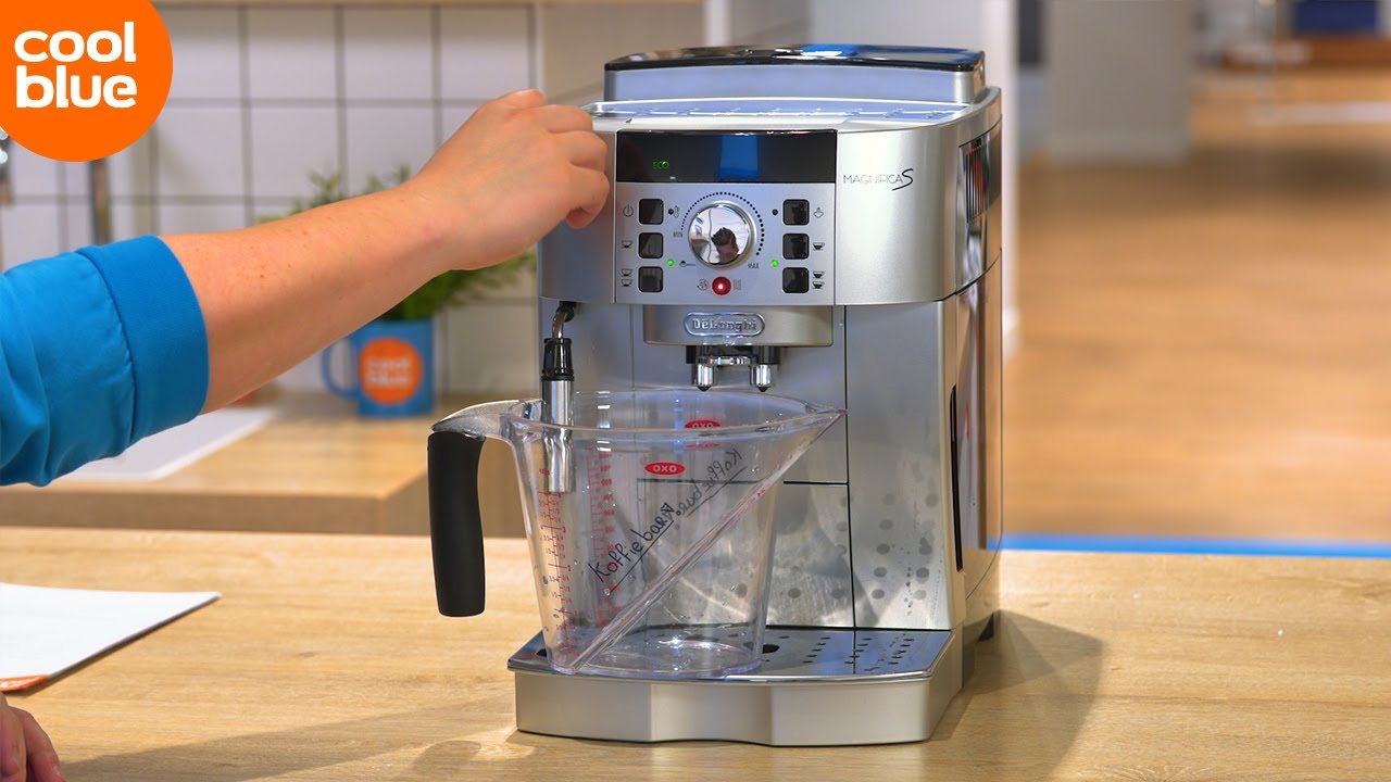 Hoe ontkalk je de De'Longhi Magnifica?