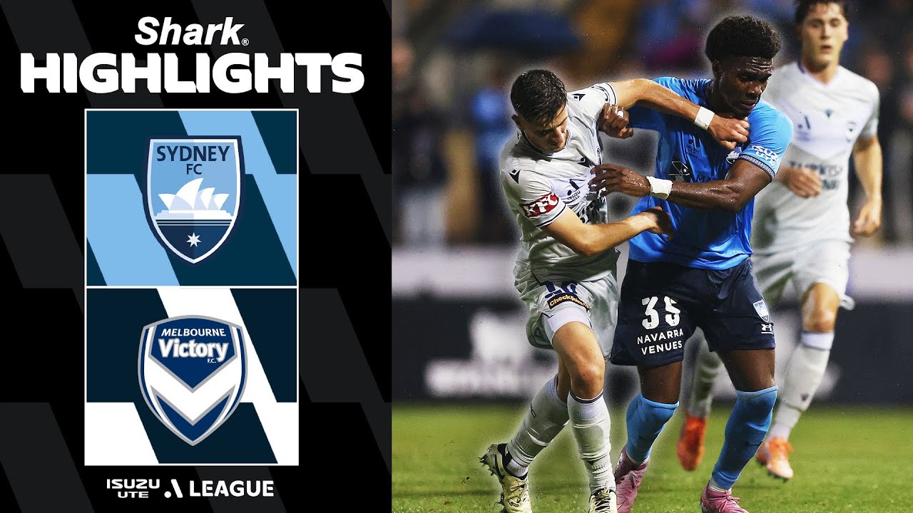 Sydney FC v Melbourne Victory | SHARK HIGHLIGHTS | Isuzu UTE A-League 2025-26 | Round 05