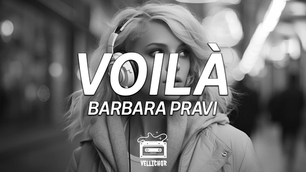 Barbara Pravi - Voil&agrave; (Lyrics)