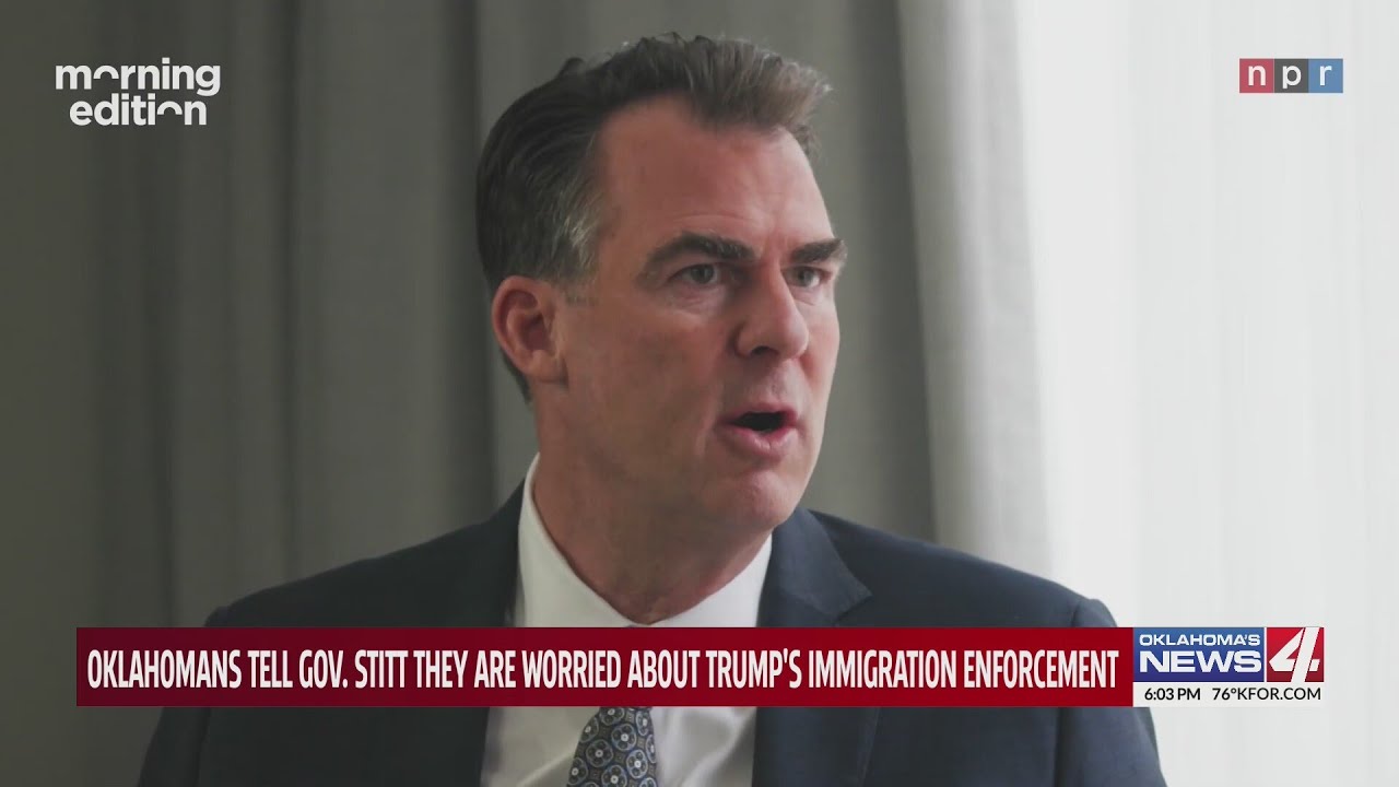 Oklahoma tell Gov. Stitt they are worried about Trump's immigration enforcement