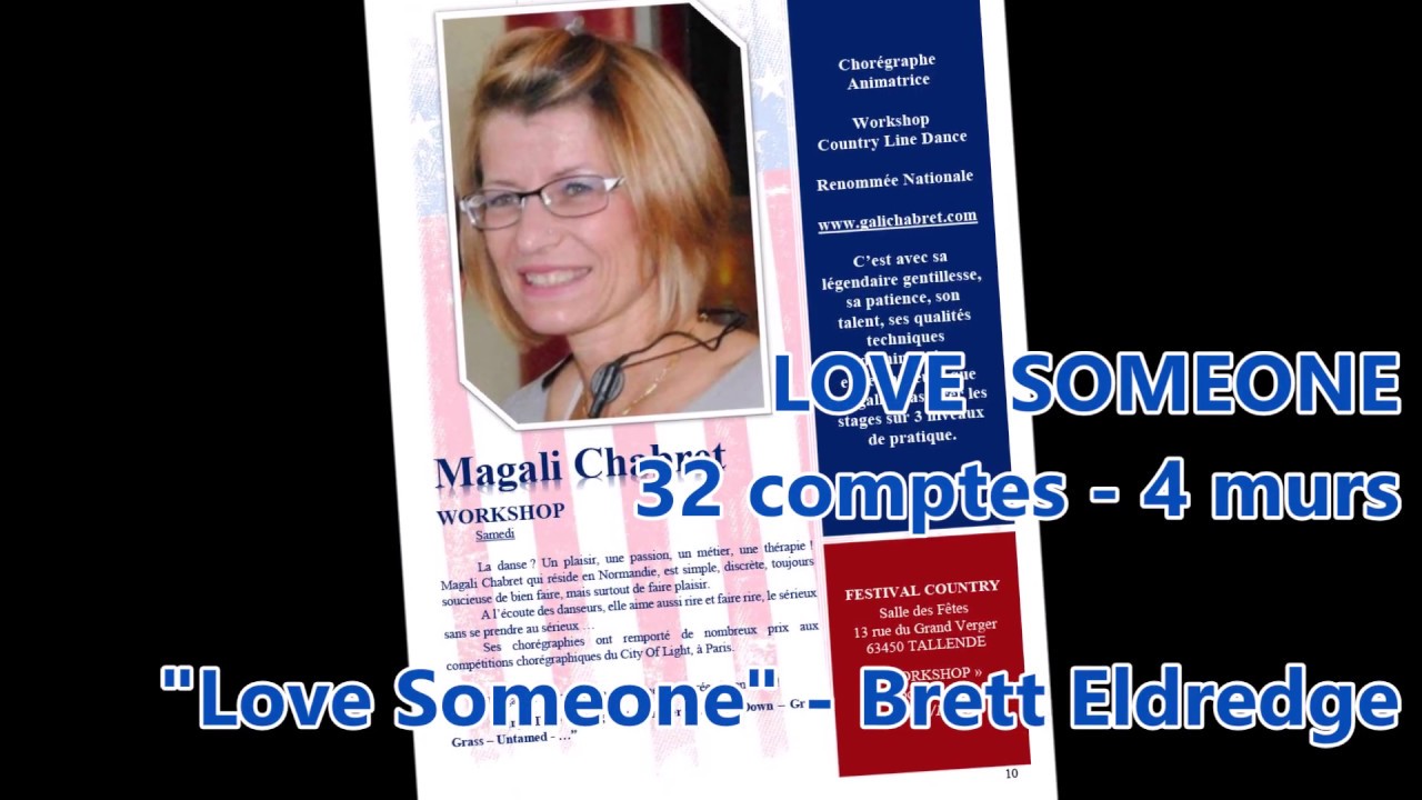LOVE SOMEONE Line dance - Magali Chabret