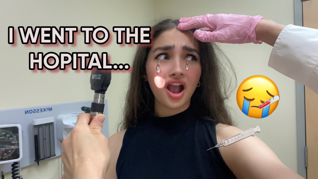 IM SICK...WENT TO THE HOSPITAL!