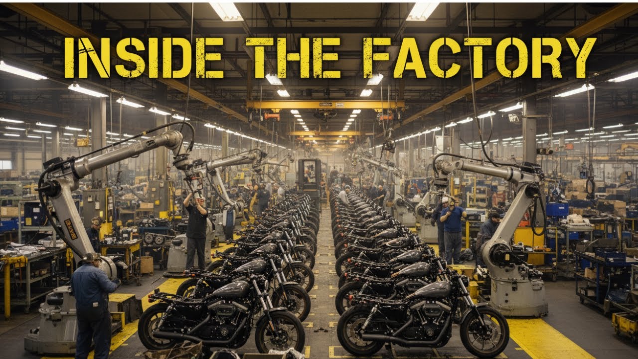 Get Ready for the WILD Ride Inside Harley-Davidson's Factory