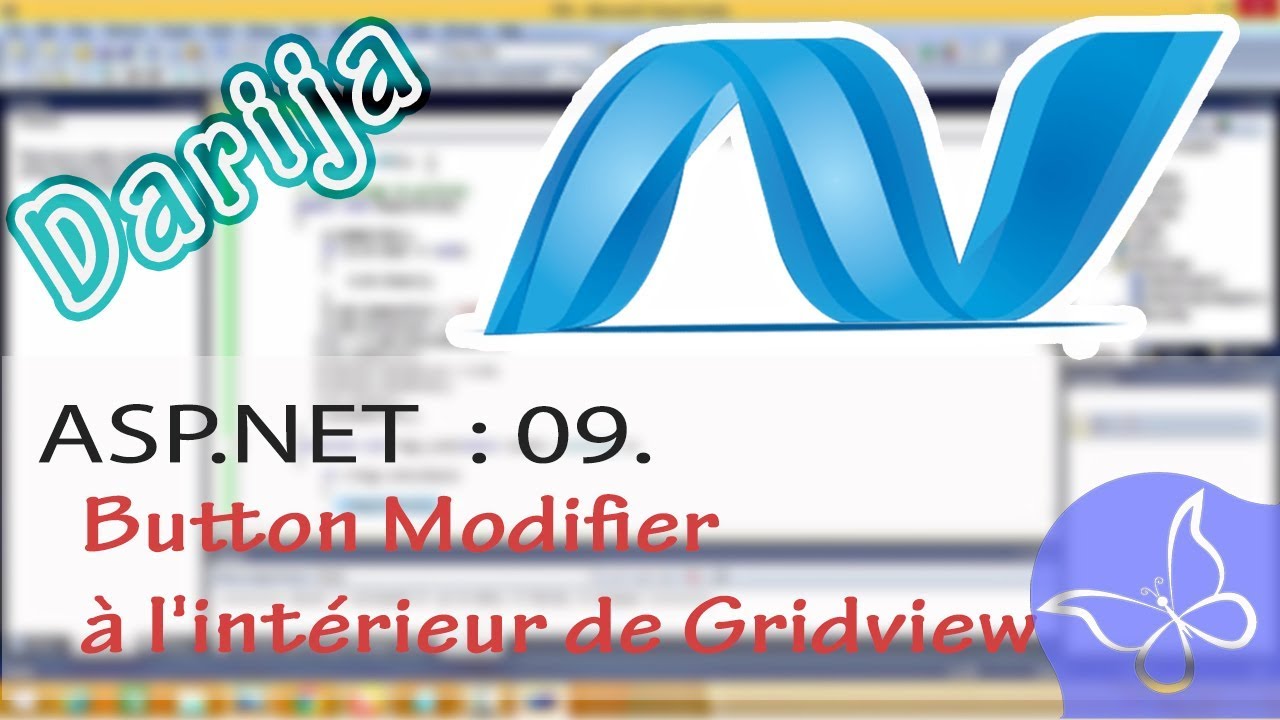 ASP.NET :9. Button Modifier à l'intérieur de Gridview Asp.Net C#