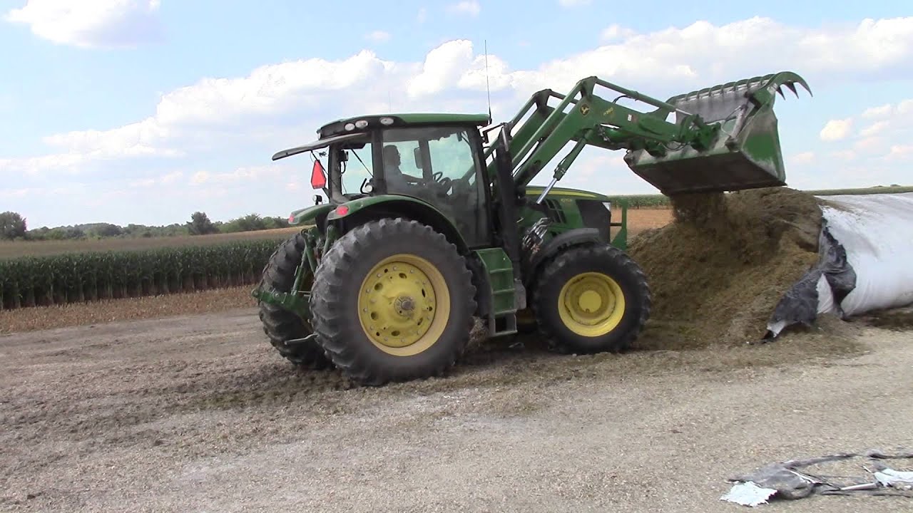 John Deere 6170R Tractor and H380 Loader