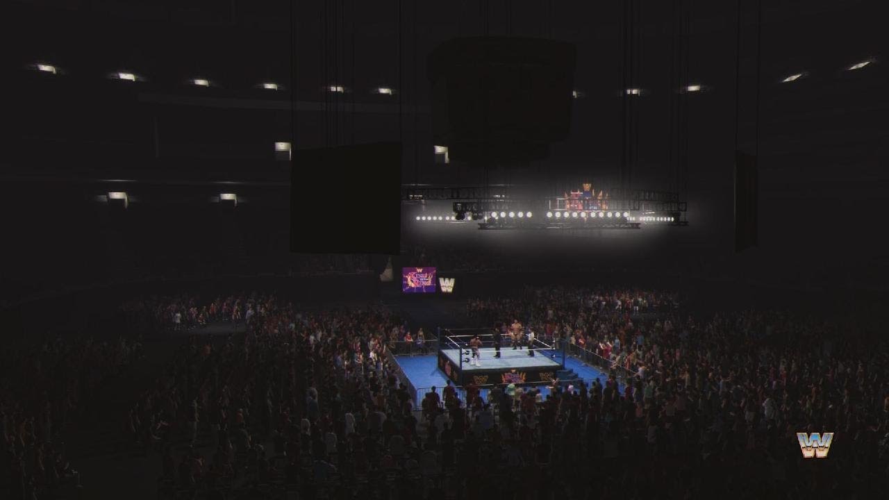 WWE 2K25_WWF King Of The Ring: (European Title) The Rock v British Bulldog