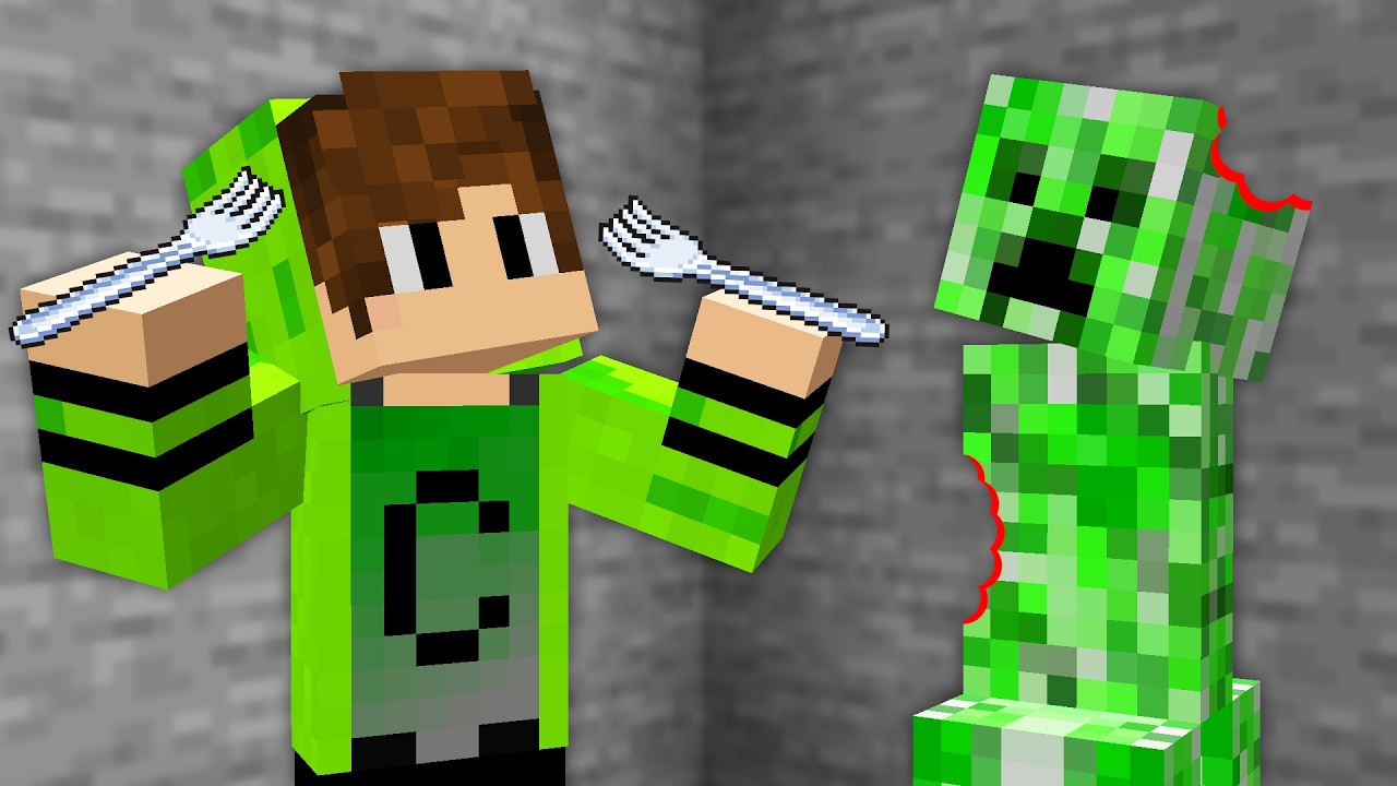 МОГУ ЛИ Я СЪЕСТЬ ВСЕХ МОБОВ В MINECRAFT?!