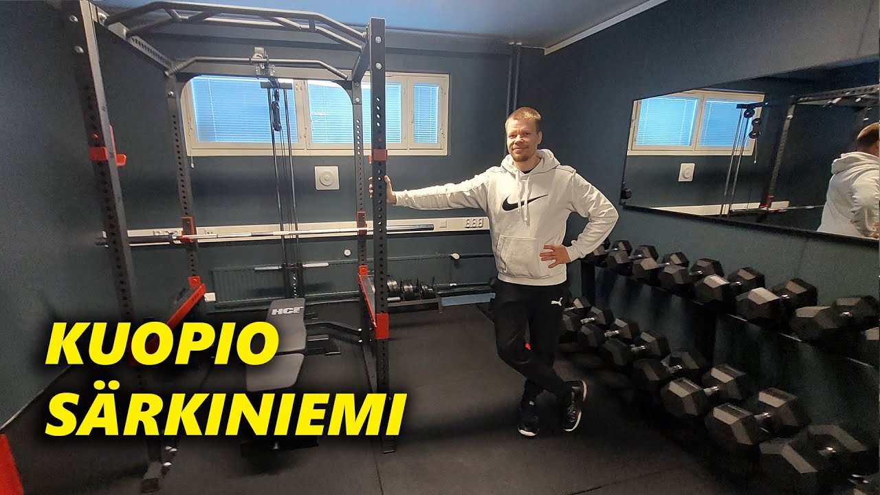 Perustin oman kuntosalin Kuopioon