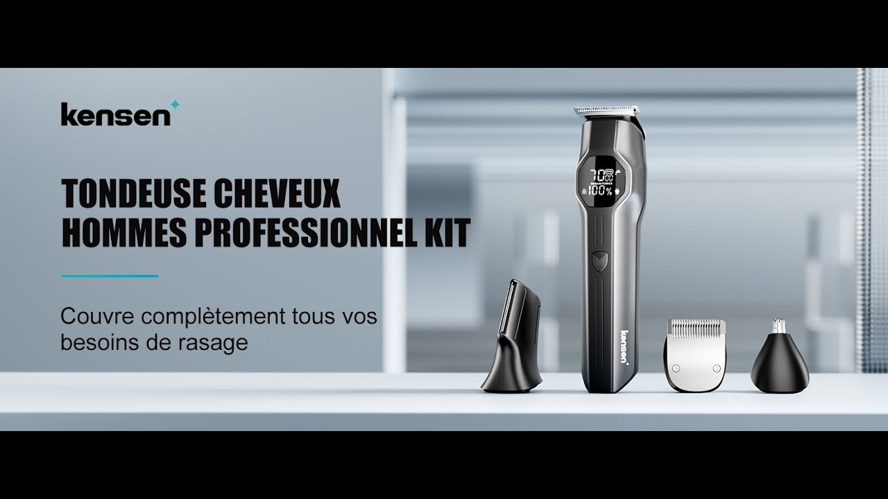 Tondeuse Professionnel kensen Série 30 4en1 déballage et test