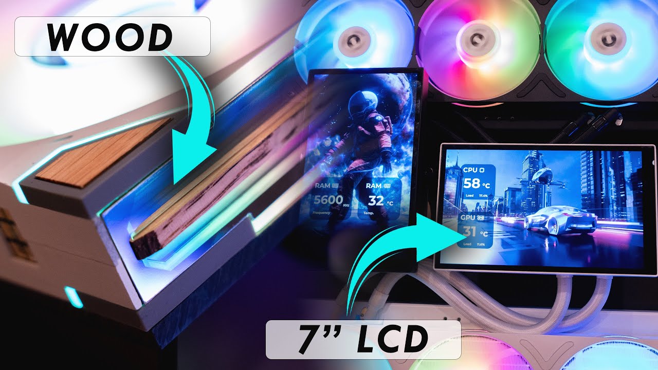 Wood FANS?? | The LARGEST LCD AIO! - Thermaltake CES 2026