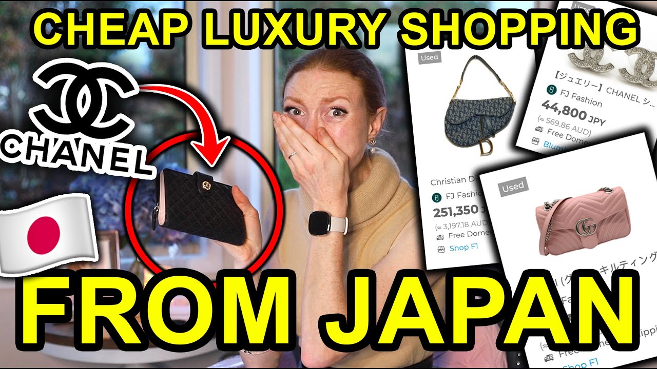 BUYING SECOND HAND LUXURY BAGS FROM JAPAN | TRYING THE 