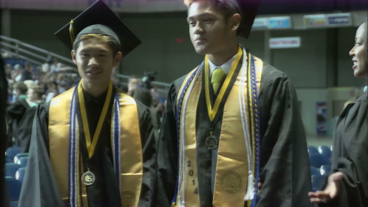 2014: Lincoln graduation