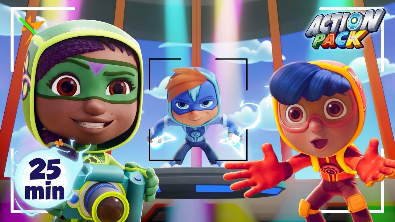 Picture Perfect Poses 📸 | Action Pack | Cartoon Adventures for Kids
