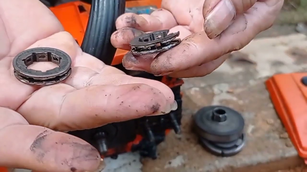 Cara Ganti Sprocket Chainsaw Mini Motoyama
