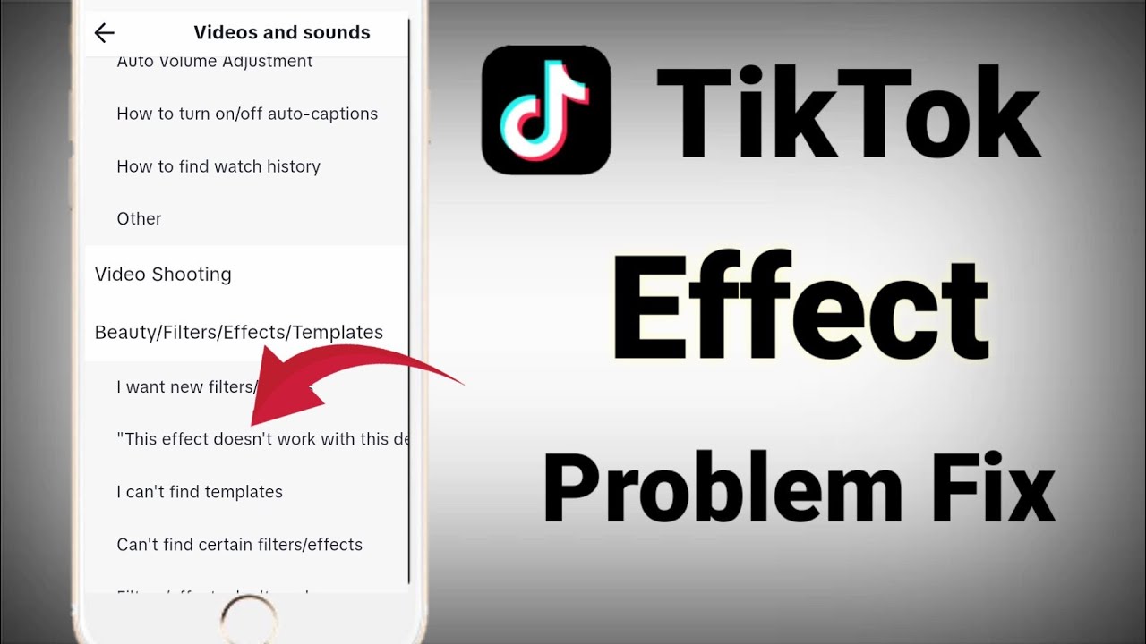 Как исправить эффекты в TikTok 2023! Эффекты в TikTok не работают #Эффекты #Проблема