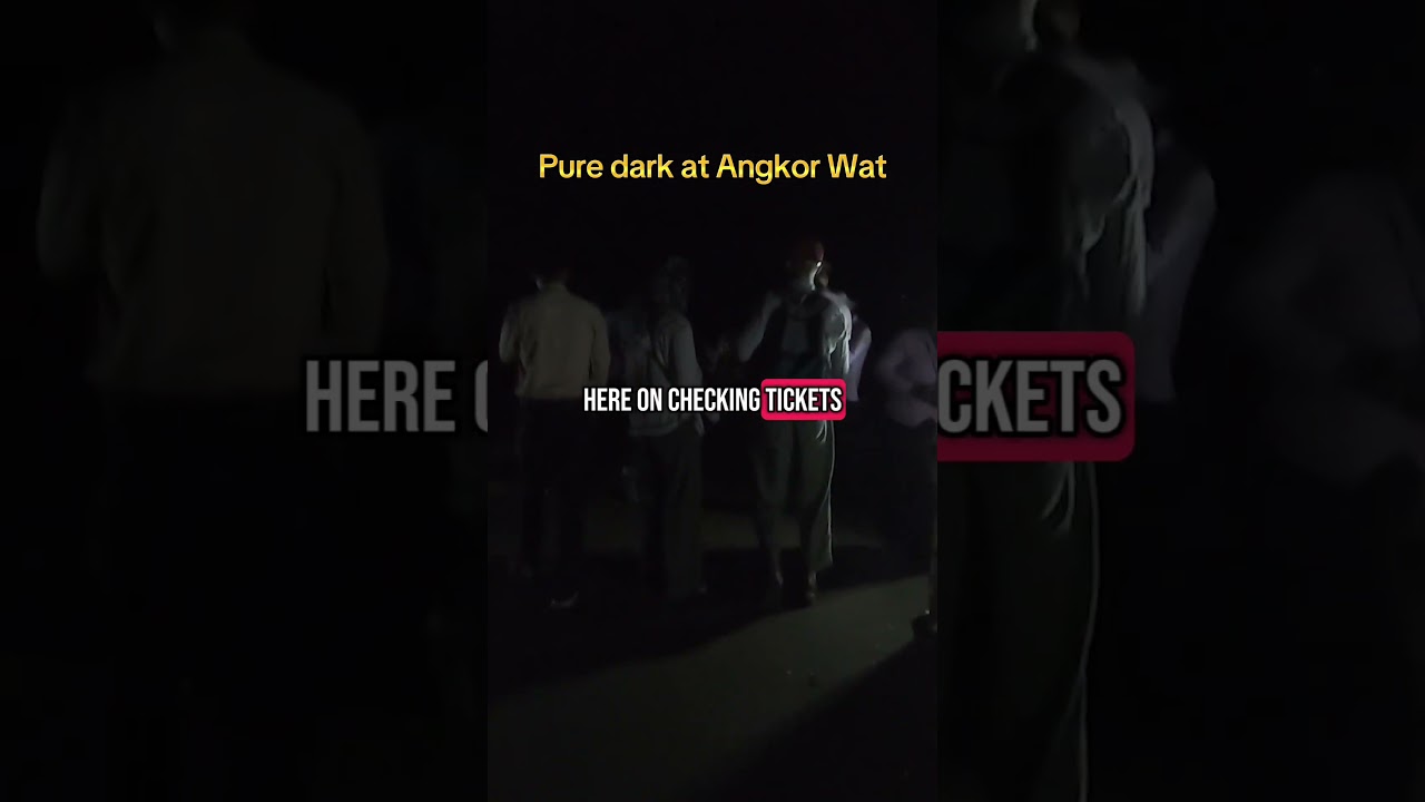 got dropped off at the entrance, its really dark, monkey attacks! 