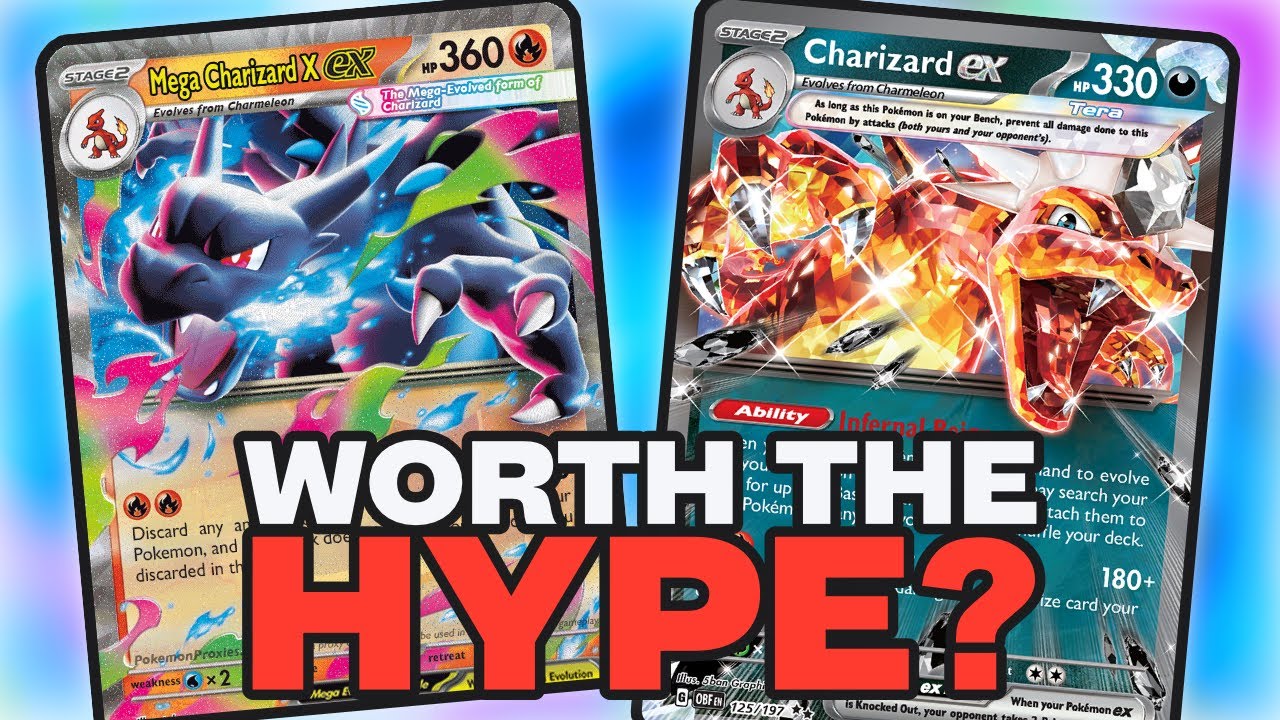 Я добавил Mega Charizard X к Charizard ex — вот что получилось