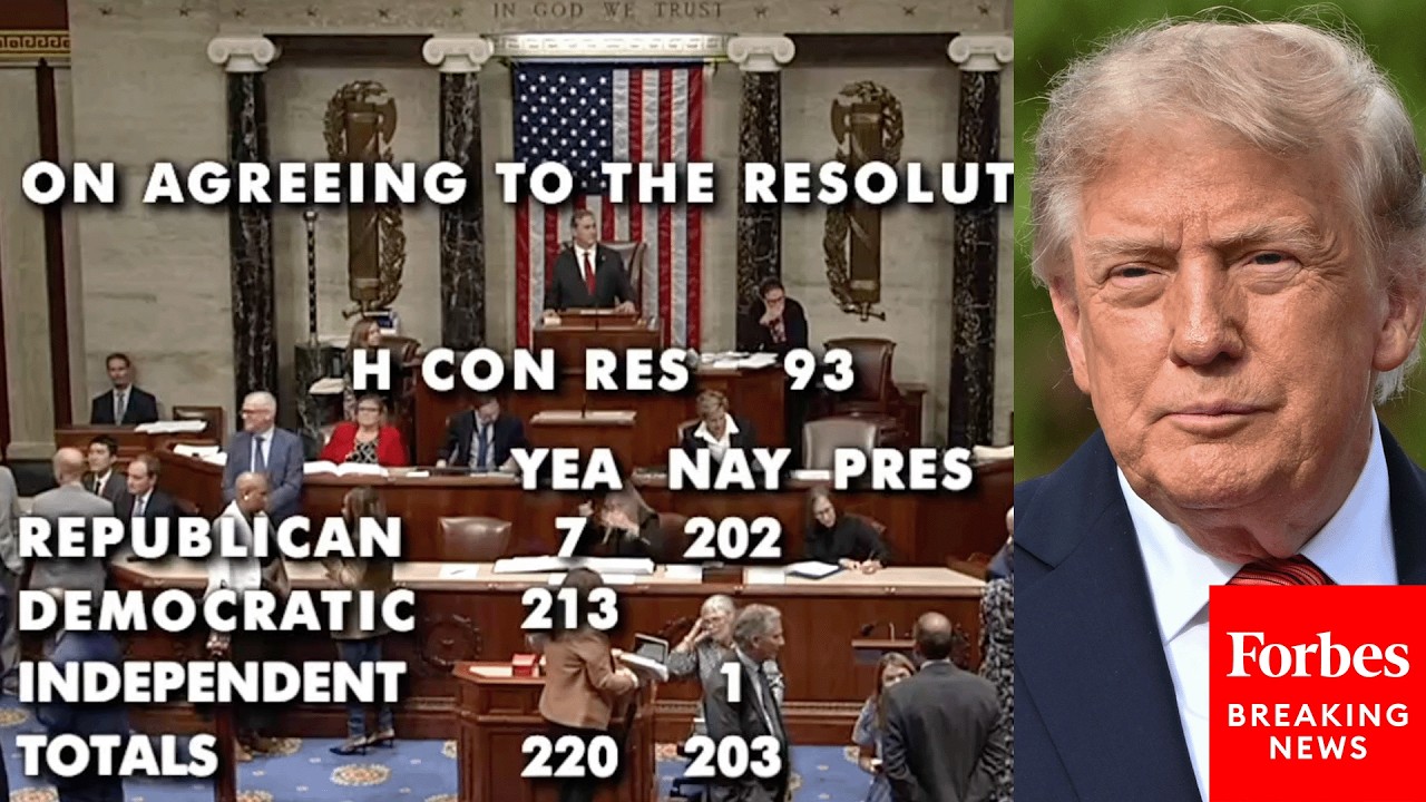 House Votes To Advance Another Iran War Powers Resolution, With 7 Republicans Breaking From Trump