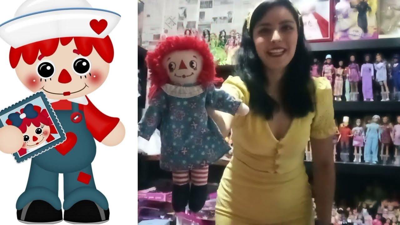 Raggedy Ann la popular muñeca
