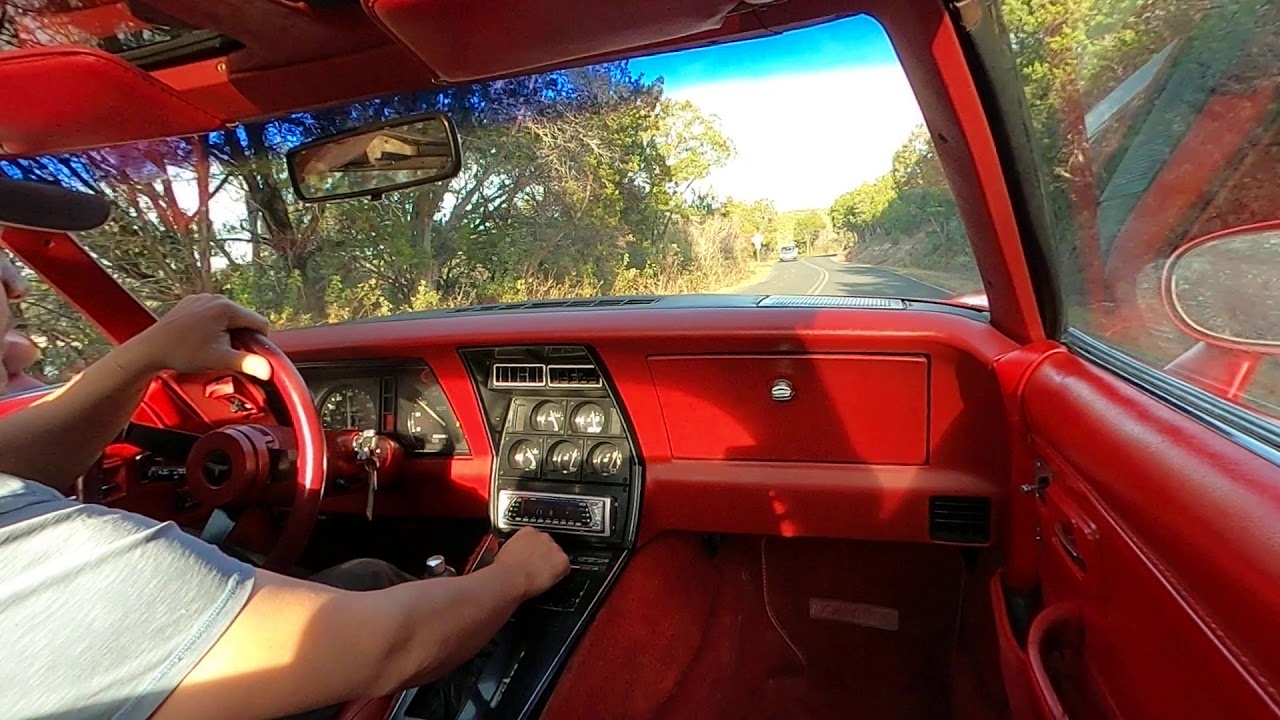 1981 Corvette Drive Along
