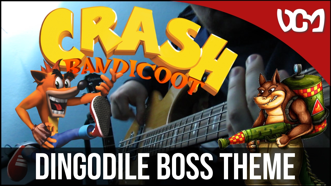 Crash Bandicoot Warped OST: Dingodile Boss (Guitar Cover) Feb. #PixelMixers Contest | Dacian Grada