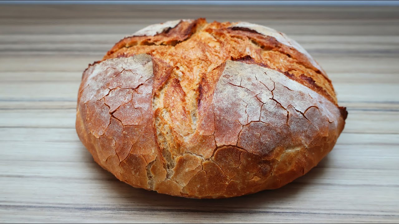 Dagasztás nélküli kenyér recept - Cipó formában, parasztosan, ropogósan és a lehető leggyorsabban
