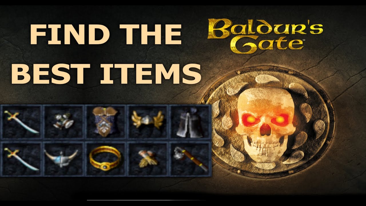 Where to find the BEST ITEMS in Baldur's Gate 1 EE - Playthrough Part 5
