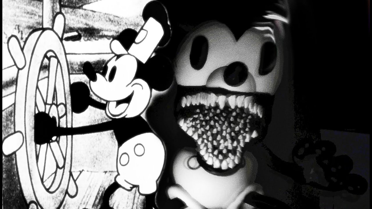 STEAM BOAT WILLIE VHS TURNED INTO A HORROR GAME