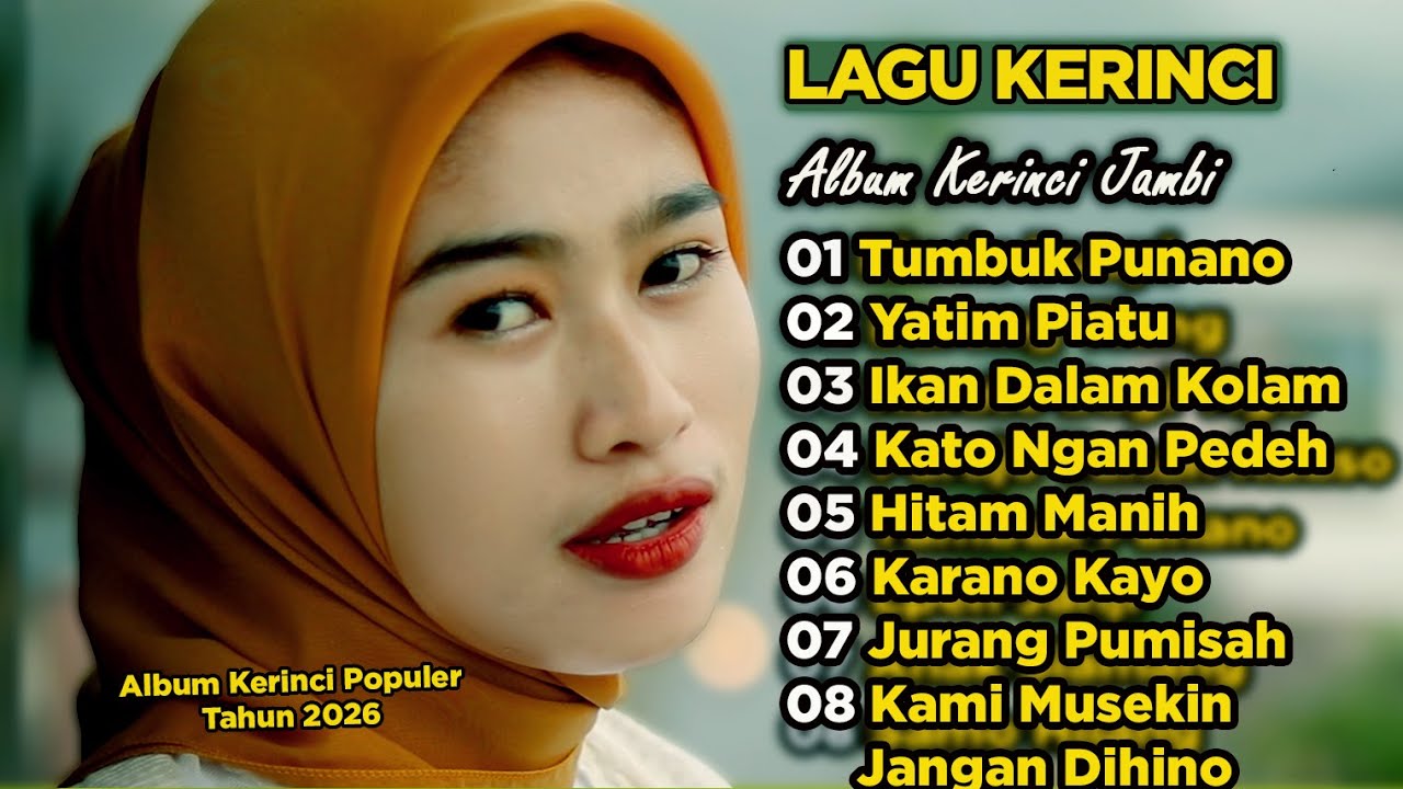 Lagu Daerah Kerinci Jambi Full Album, Paling populer di masanya lagu lama lagu rakyat kerinci