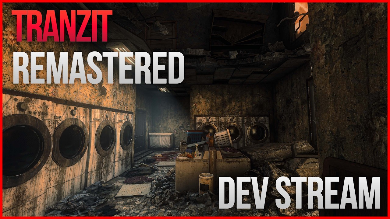 TranZit Remastered 🧟 - 🔴LIVE Development