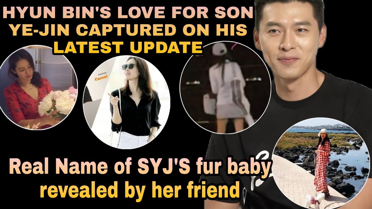 Hyun Bin's love for Son Ye-jin was captured on his Bench update+Son Ye-jin's fur baby real name