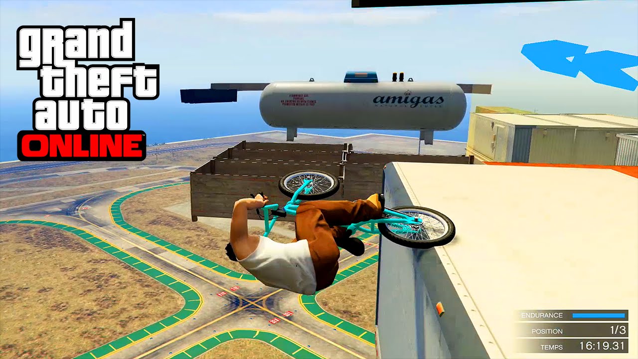 HARD BMX CA PART EN CACA HUETES GTA 5 ONLINE