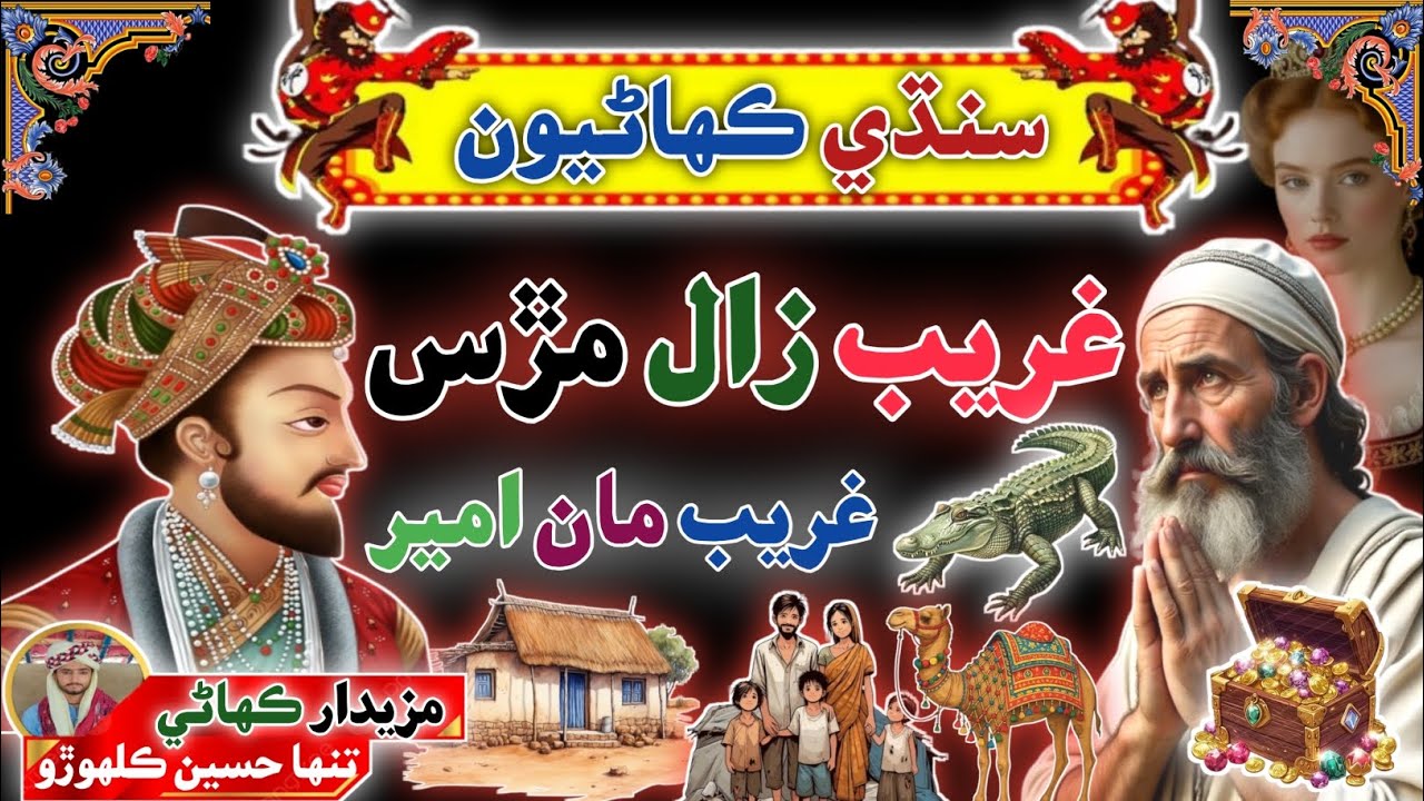  A Poor Man and His Wife’s Story | Sindhi kahani | sindhi Urdu Mix 