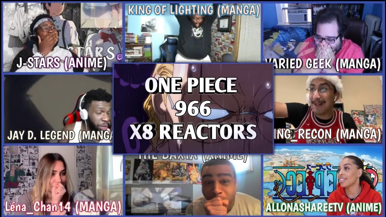 Prime #Rayleigh vs Young Marco | WhiteBeard Pirates vs Roger Pirates | x8 Reactors | OP episode 966