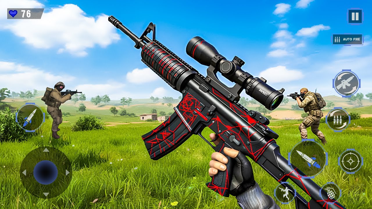 Call of Gun Strike: шутер от первого лица — геймплей на Android