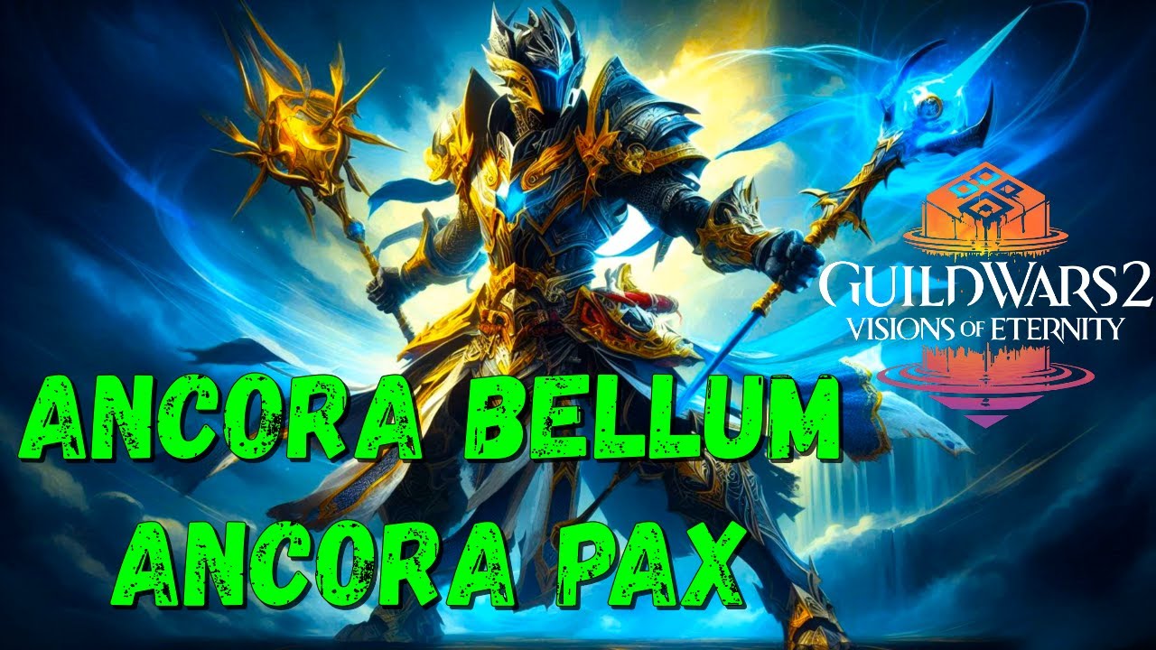 Ancora Bellum & Pax - Ätherischer Anker - Legendärer Stab & Speer | Guild Wars 2 Visions of Eternity