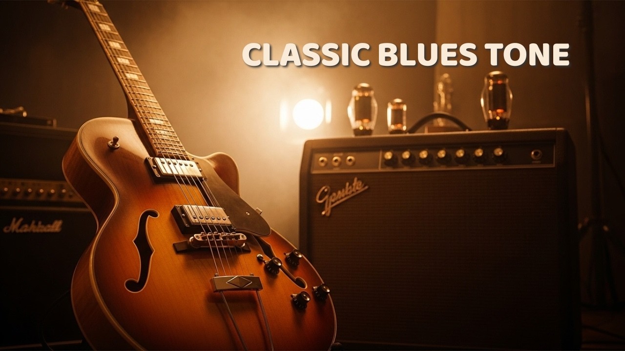 Classic Blues Guitar Instrumental – Pure Tone & Vintage Feel